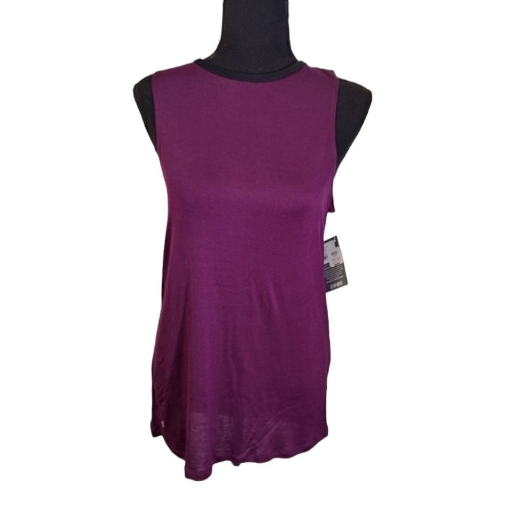 Nux Purple Sleeveless Top Medium NWT